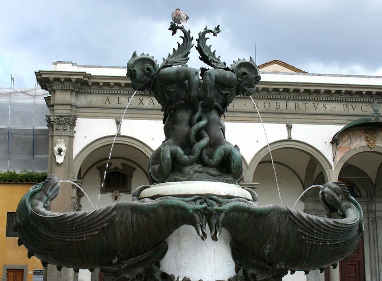 Fontaine Piazza Santissima Annunziata 2