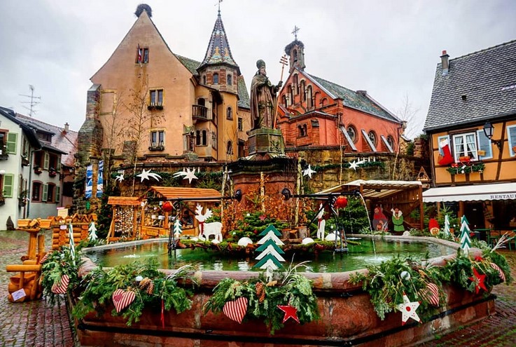 marche de noel eguisheim